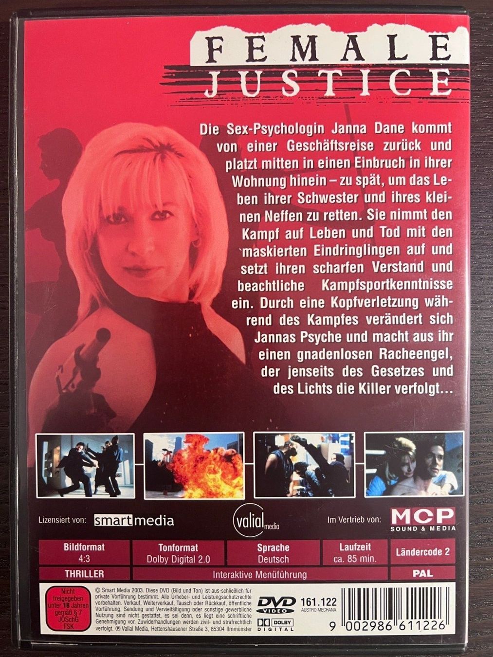 Tutti i DVDs: Female Justice – Usato da Zürich venduto da FilmFreunde 1