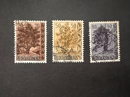 Liechtenstein 1958 Nr. 315-317 gest.   (3146)