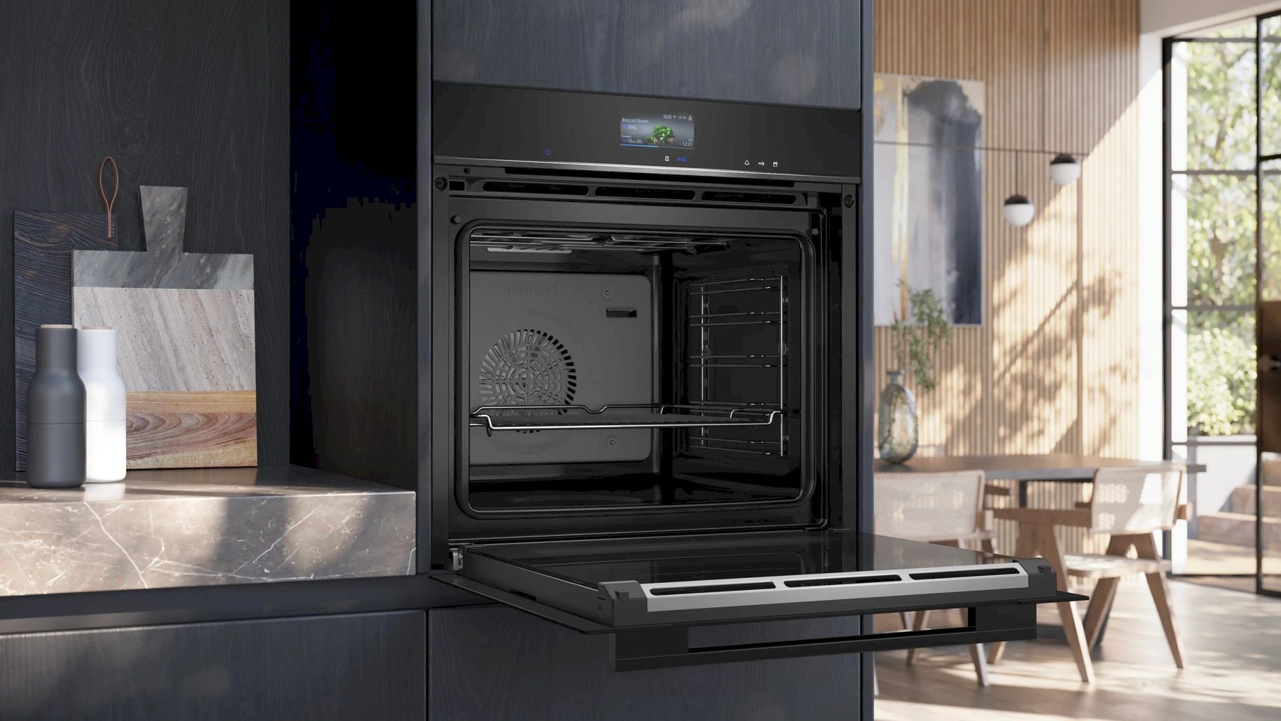Küchengeräte: Siemens HS736G3B1 Einbau-Dampfbackofen – Neu und originalverpackt aus Bottighofen von zaap 2