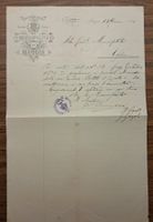 MUNICIPALITA DI MAGGIA 1900 - DOCUMENTO UFFICIALE