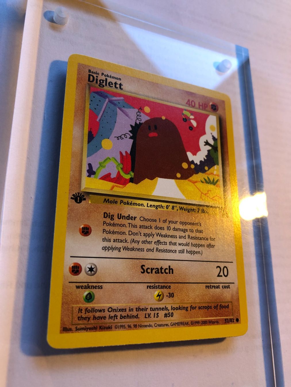 Sammelbilder & Trading cards: Diglett 1st Team Rocket - MINT - ab 1.- – Gebraucht aus Giubiasco von dan_pr8b 1