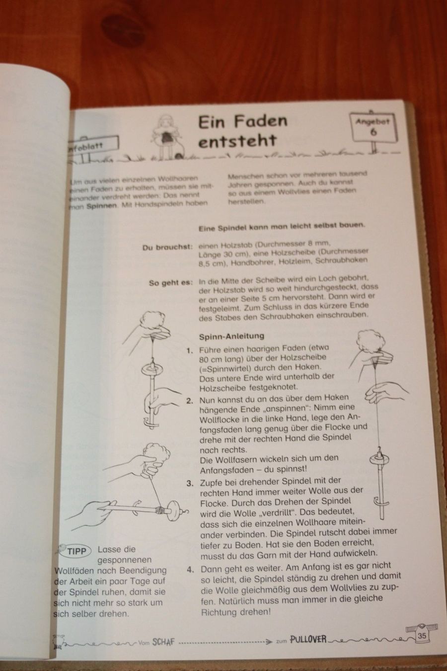 Livres: Werkstattmappe "vom Schaf zum Pullover" – Neuf (Voir description) à Wenslingen par Strick4Alpaca 2