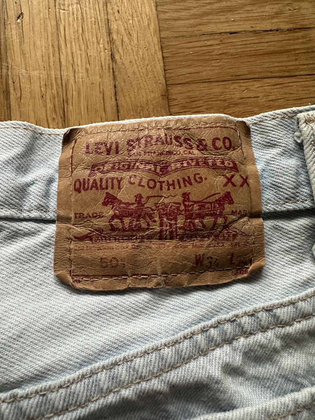 Jeans: Vintage Levis 501 Jeans Gr. 34x34 – Usato da Luzern venduto da nnamfuak 3