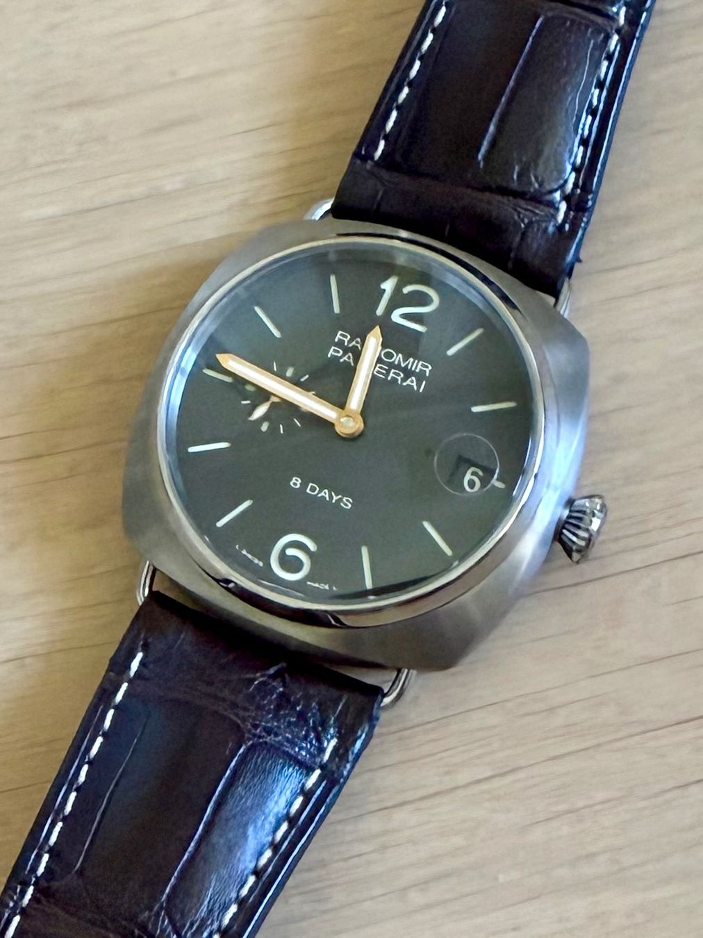 Panerai Montres: Panerai Radiomir 8 Days Titanium - Full set – D'occasion à Rivaz par yoda2005 4