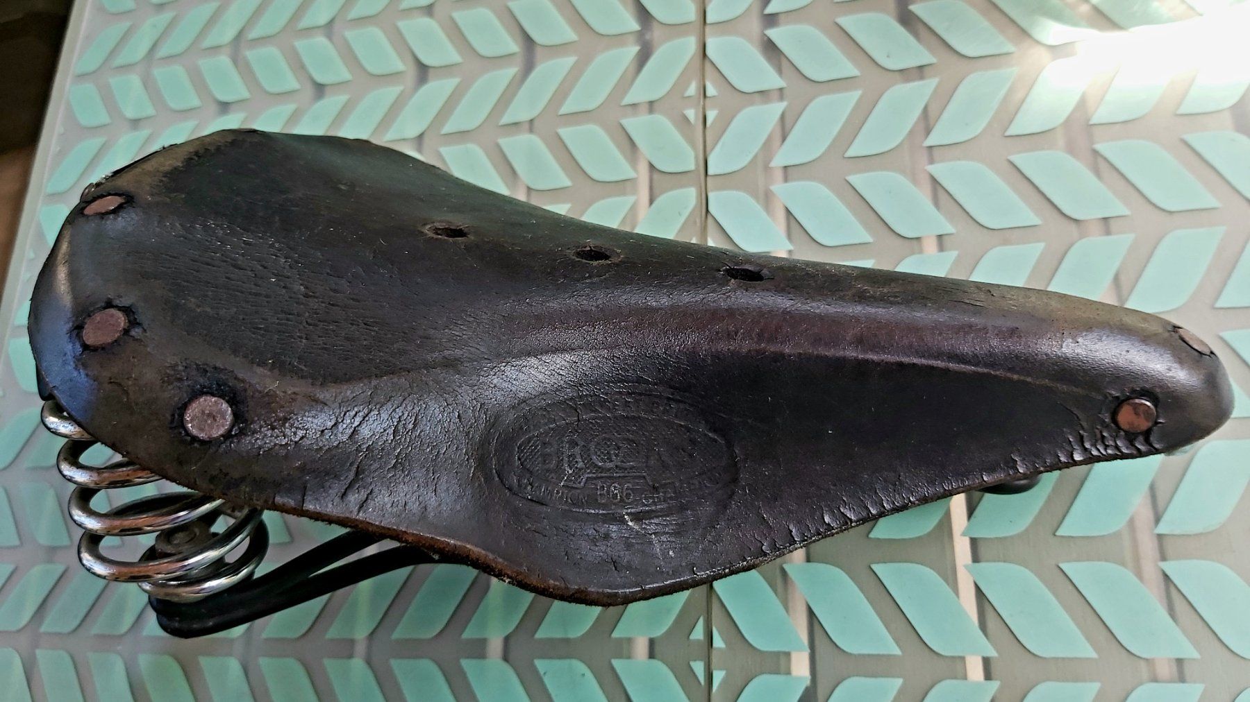 Selle & Accessori: Brooks Ledersattel vintage – Usato da Bern venduto da aronari 3