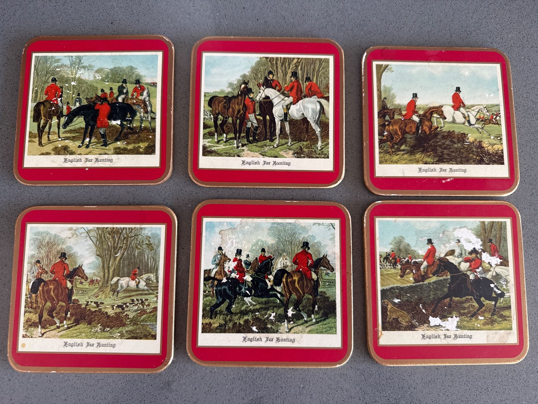 Sottobicchieri: Vintage Pimpernel Kork Untersetzer – Usato da Meilen venduto da jul_p5gr