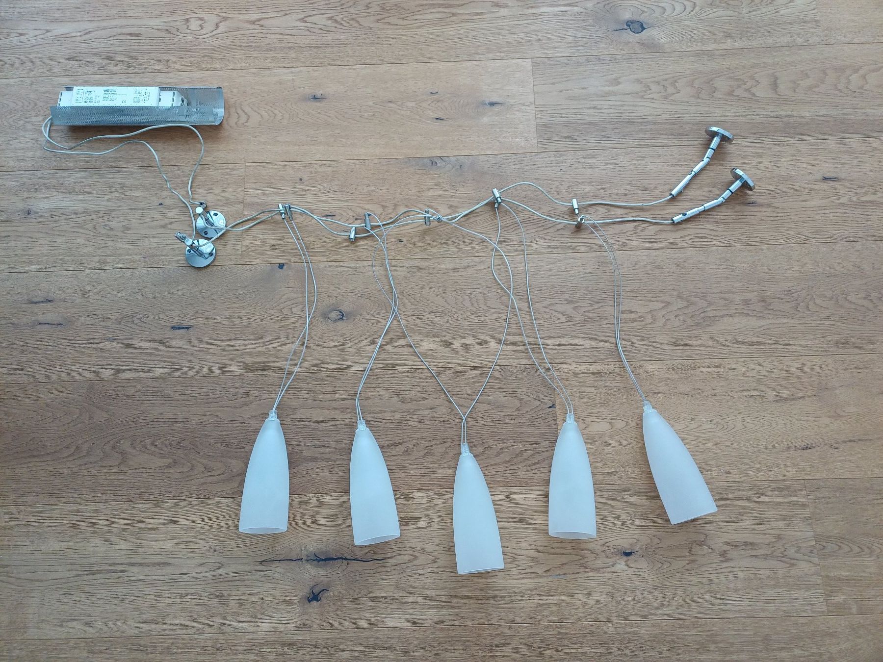 Lampen: Lampe suspension design à 5 ampoules – Gebraucht aus Villars-sur-Glâne von vnd_trs9