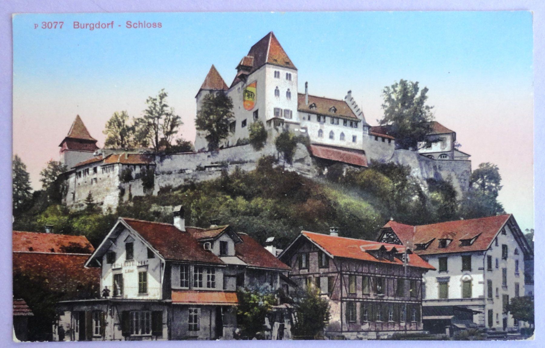 Ansichtskarten: Burgdorf - Schloss – Gebraucht aus Fétigny von Billy2miny