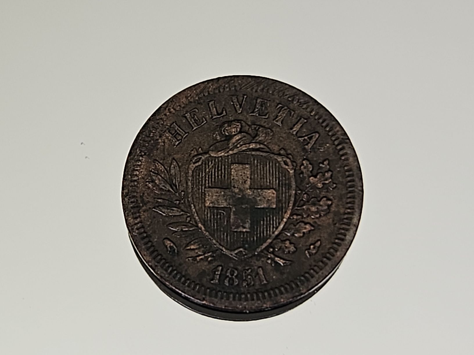 Tutti le monete: 1 Rappen 1851 – Usato da Pfäffikon ZH venduto da Melibol