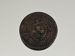 1 Rappen 1851