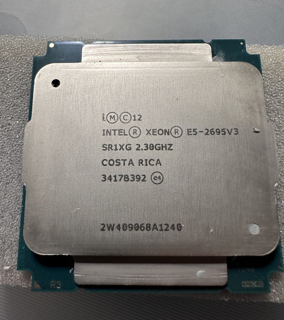 Intel Server: Intel Xeon E5-2695V3 2.30Ghz 35mb Cache 14Core Processor – Usato da Winterthur venduto da DragosR