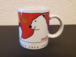 Mug vintage Coca-Cola 1996 - Ours Polaire - Collector