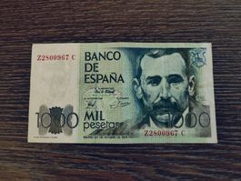 Spanien 1'000 Pesetas 1979 !!!!!
