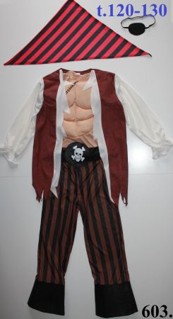Costume pirate / Pirat t. 120 - 130   NEU!