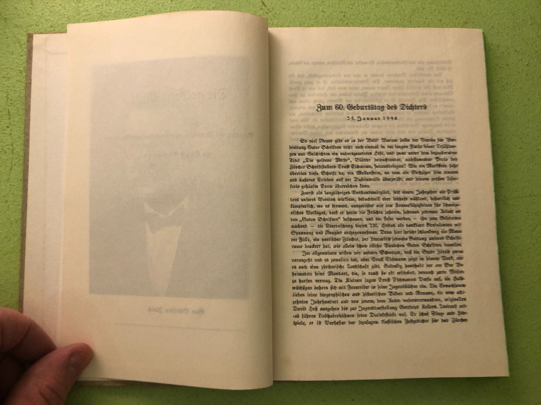 Libri: Ernst Eschmann: Die goldene Mitte – Usato da Zürich venduto da allp 2