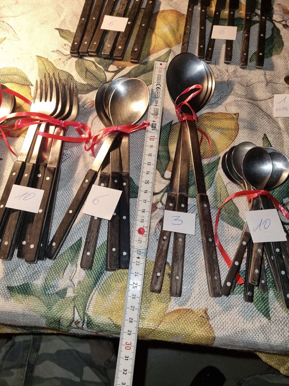 Set di posate: Design besteckset mono Peter Raacke – Usato da Ostermundigen venduto da vintage60 3