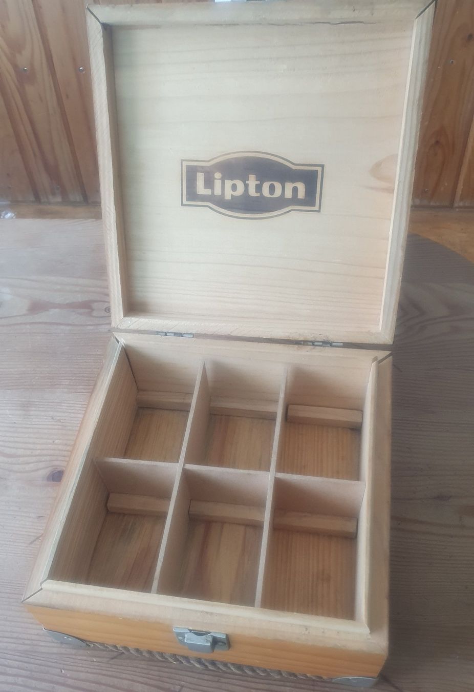 Lipton Altro per la casa: Lipton Teebeutelbox, Holz – Usato da Zürich venduto da Vesco01 1