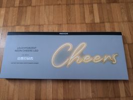 CHEERS Leuchtobjekt Indoor 50cm Depot