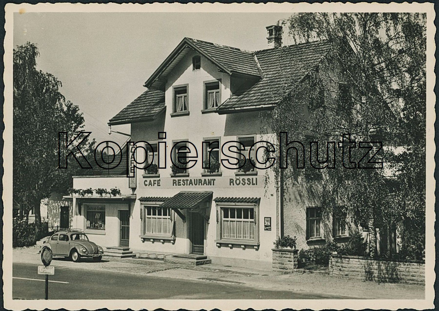Cartes postales: SG St. Margrethen - Auto - VW Käfer – D'occasion à Schindellegi par dolpitz