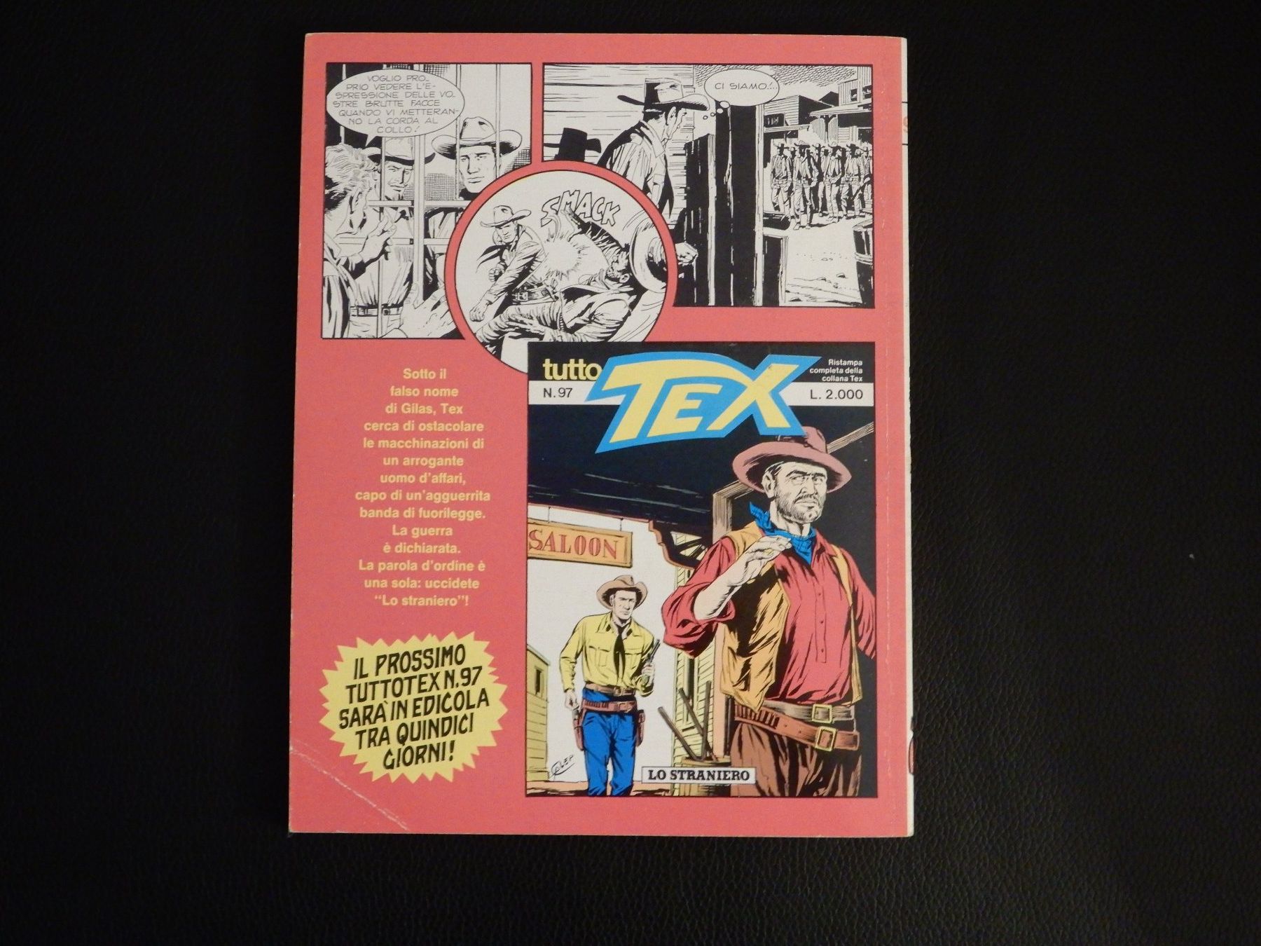Comics: Tex Comic Nr. 96 "La caccia" (Italienisch) – Gebraucht aus Staufen von Bruneas 1