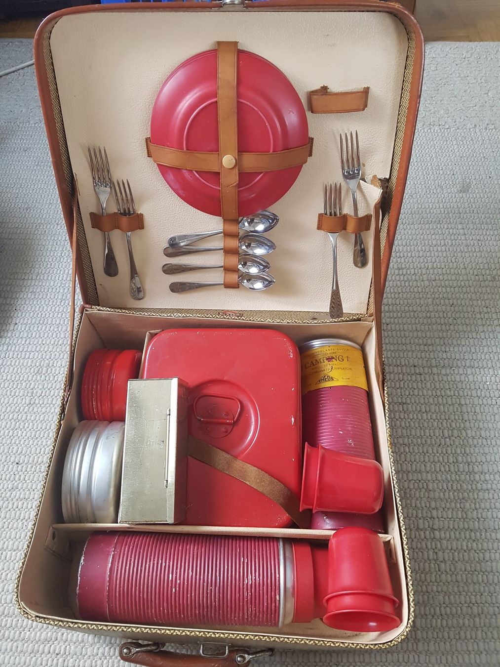 Altro in Antiquarato & Arte: Vintage Picknick-Korb aus den 60er Jahren oldtimer – Usato da Belp venduto da Guadalupe84