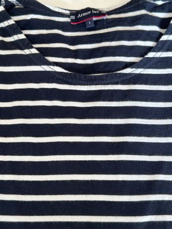 Kurzarmpullover von Armor lux Gr. 1 (entspricht einer 34/36)