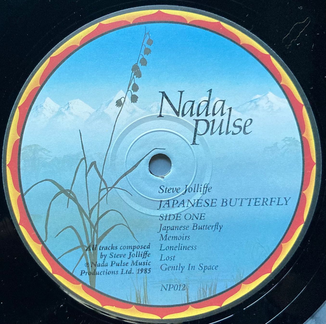 Vinyles: STEVE JOLIFFE - JAPANESE BUTTERFLY – D'occasion à Poliez-Pittet par Newtown-Records 2