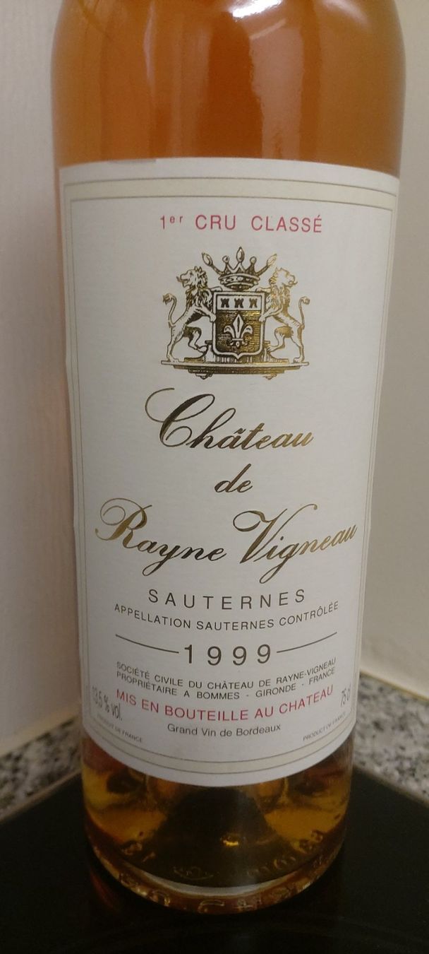 Vino: Chateau de Rayne Vigneau 1999 – Nuovo (secondo la descrizione) da Grenchen venduto da poggione 1