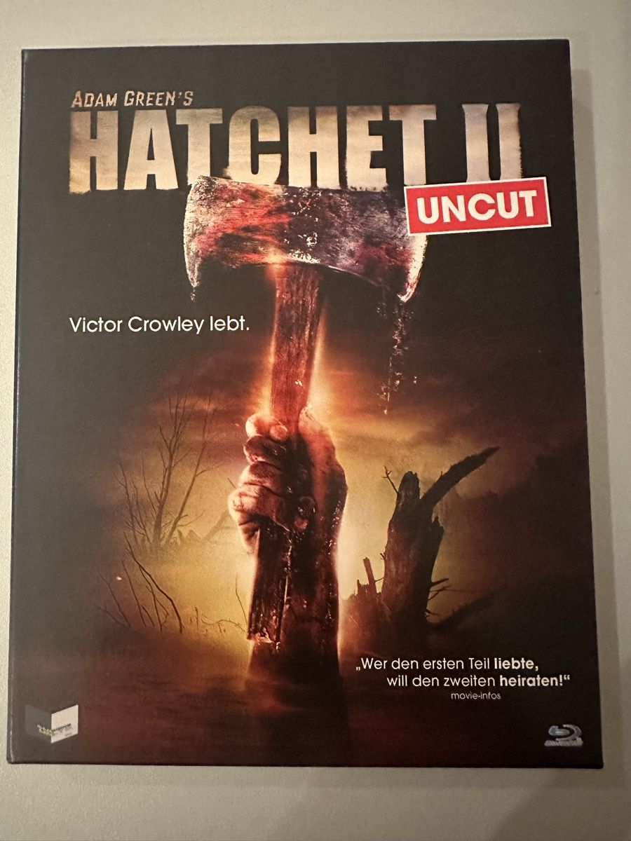 Tutti i DVDs: Hatchet II Uncut Blu-ray Illusions Erstauflage – Usato da Vordemwald venduto da MoviesAndGames