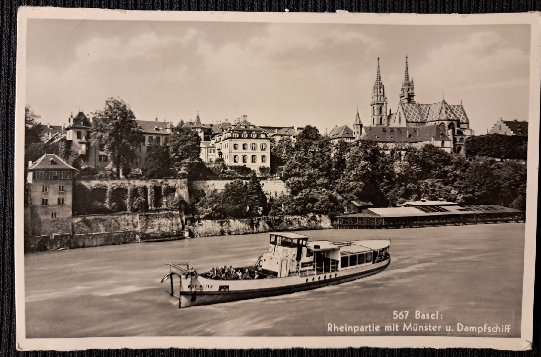Cartoline postali: AK BASEL 1942 - SCHIFF – Usato da Ponto Valentino venduto da giorgia06