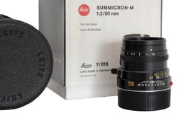 LEITZ SUMMICRON M 50mm f2 Objektiv f/2 50 mm 2 für Leica M