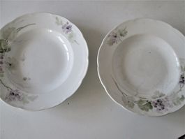 2 alte Richard Ginori Suppenteller