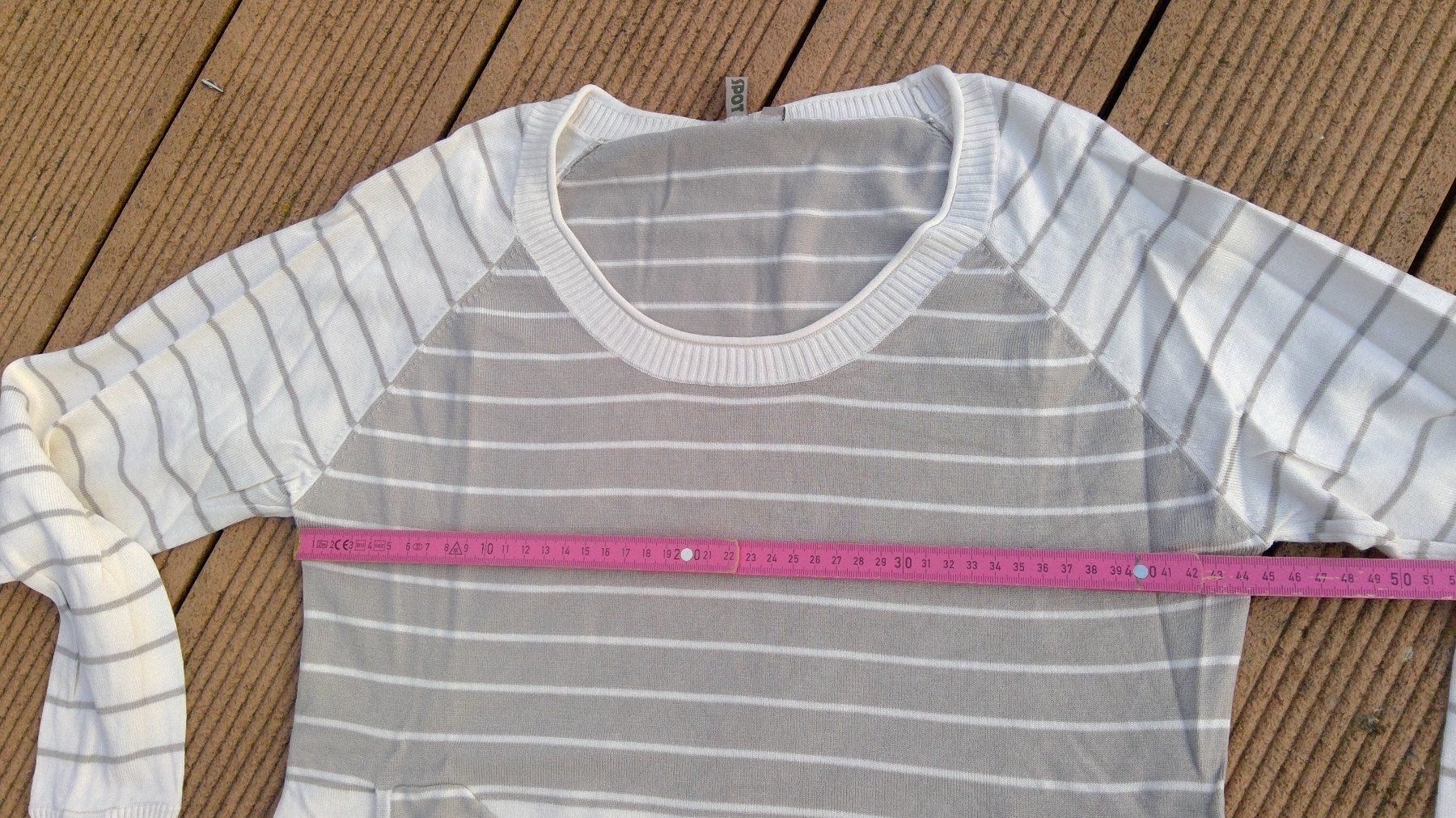 Maglioni & Felpe: Pullover rayé gris & blanc SPOT, taille M/L, NEUF – Nuovo e nell'imballaggio originale da Agiez venduto da chouchanelle 7