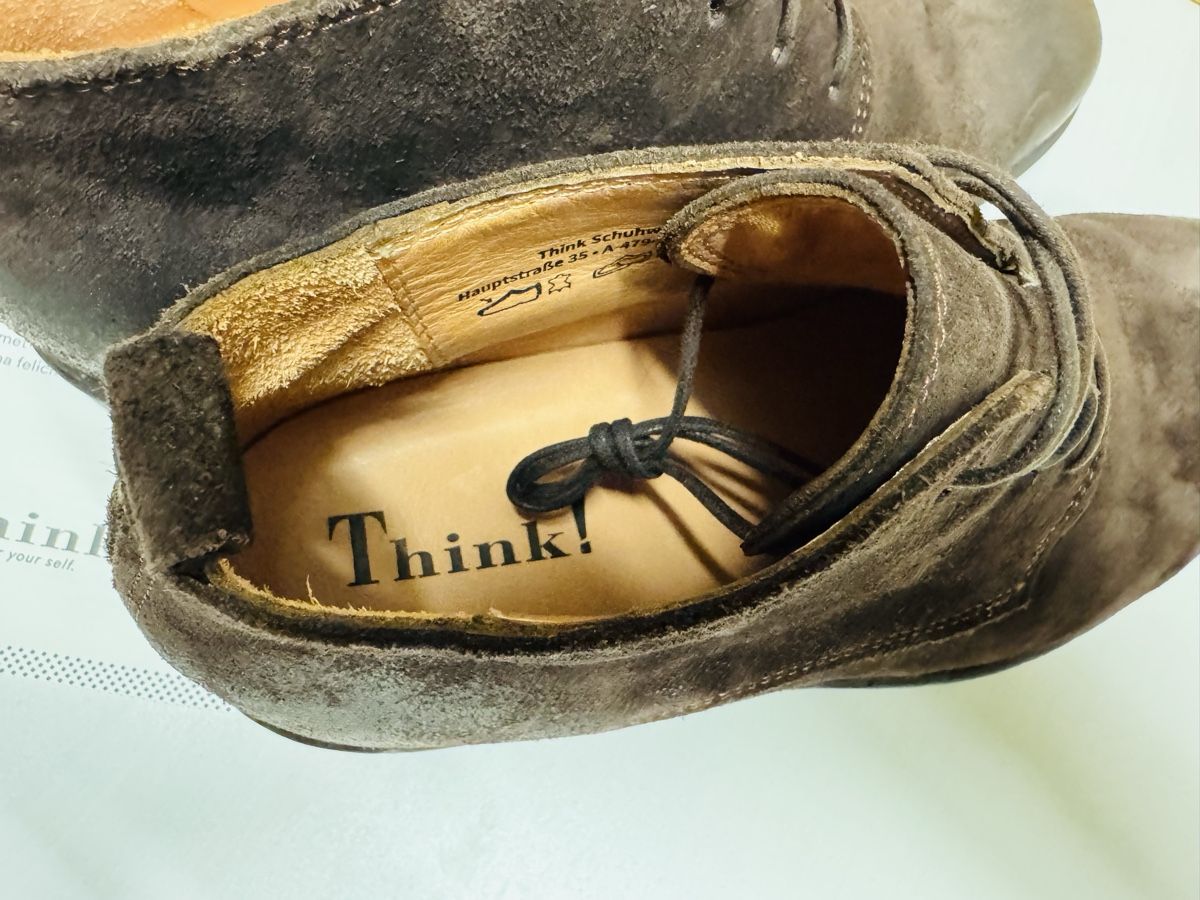 Think Scarpe da uomo: Bottines Think! daim marron automne pointure 41 – Nuovo e nell'imballaggio originale da Brügg BE venduto da Goob 4