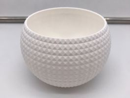 Pflanzentopf Weiss, Gross/Mittelgross, Neu