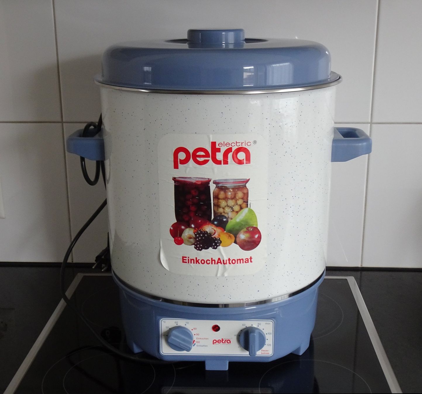 Weck Contenitori & Simili: Weck Gläser mit Einkochautomat Petra, Riesen-Set – Usato da Wil SG venduto da marmid 4