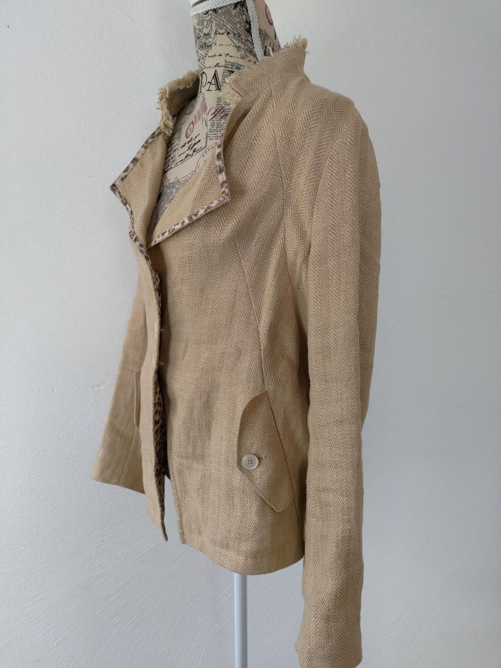 Bogner Giacche: Damen Leinenjacke - BOGNER - Gr. 38 – Usato da Untervaz venduto da Lyraia 2