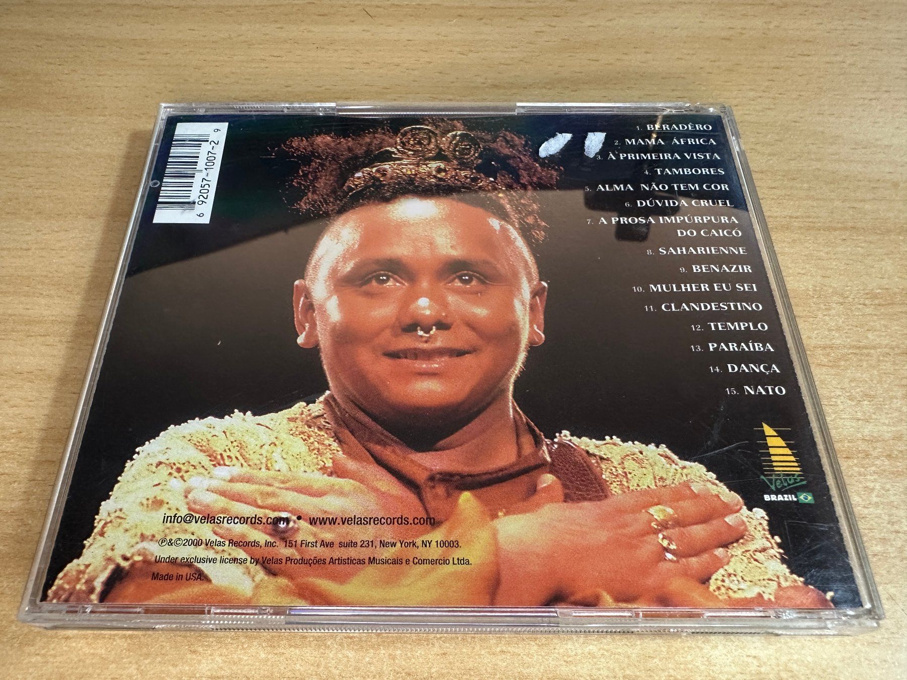 CD: E5 Chico César – Aos Vivos – Usato da Rikon im Tösstal venduto da Alpenmutz 1