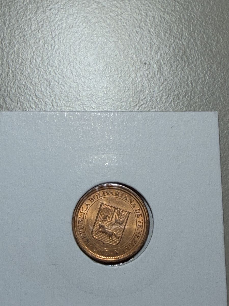 Tutti le monete: Venezuela - 5 cents - 2007 – Usato da Payerne venduto da Mike1682 1