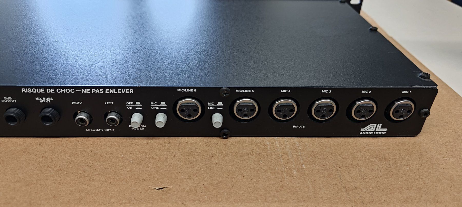 Console di mixaggio: Audio Logic SC610 Microphone / Line Mixer – Usato da Unterägeri venduto da sumatronic 5