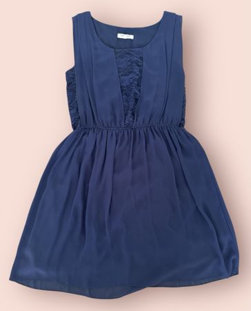 NAF NAF Kleid, Gr. 42, dunkelblau, perfekt für den Sommer!