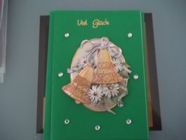 Karte zur Hochzeit Handgemacht 3D