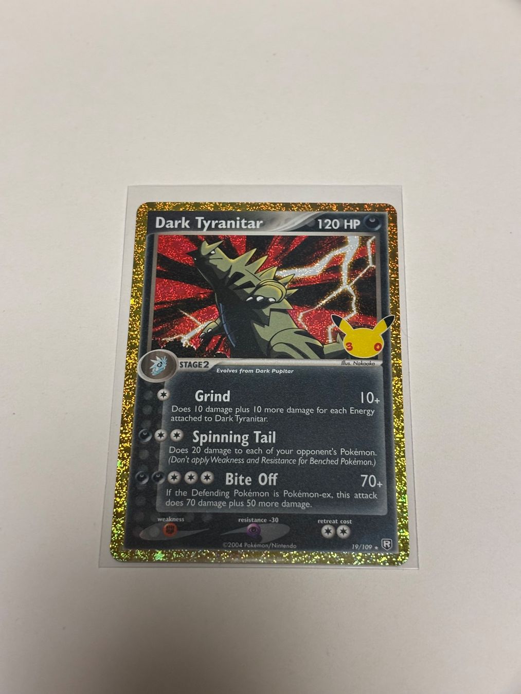 Pokémon Carte collezionabili: Dark Tyranitar 30th Classic Collection – Nuovo (secondo la descrizione) da Herisau venduto da dom_85vl