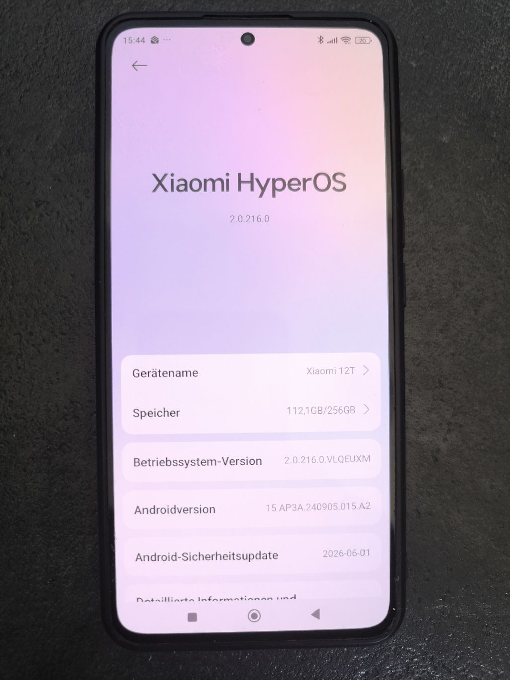Xiaomi Telefoni cellulari / Smartphones: *** Xiaomi 12T 256GB *** – Usato da Othmarsingen venduto da Othm13 2