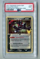 PSA 9 Quajutsu Gold Star SWSH144 Celebrations Deutsch