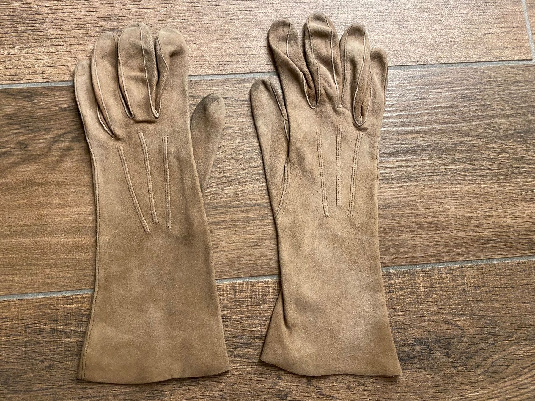 Guanti & manicotti: Lederhandschuhe braun Gr. 6¾ / 7 – Usato da Pratteln venduto da a23_j2gs 7
