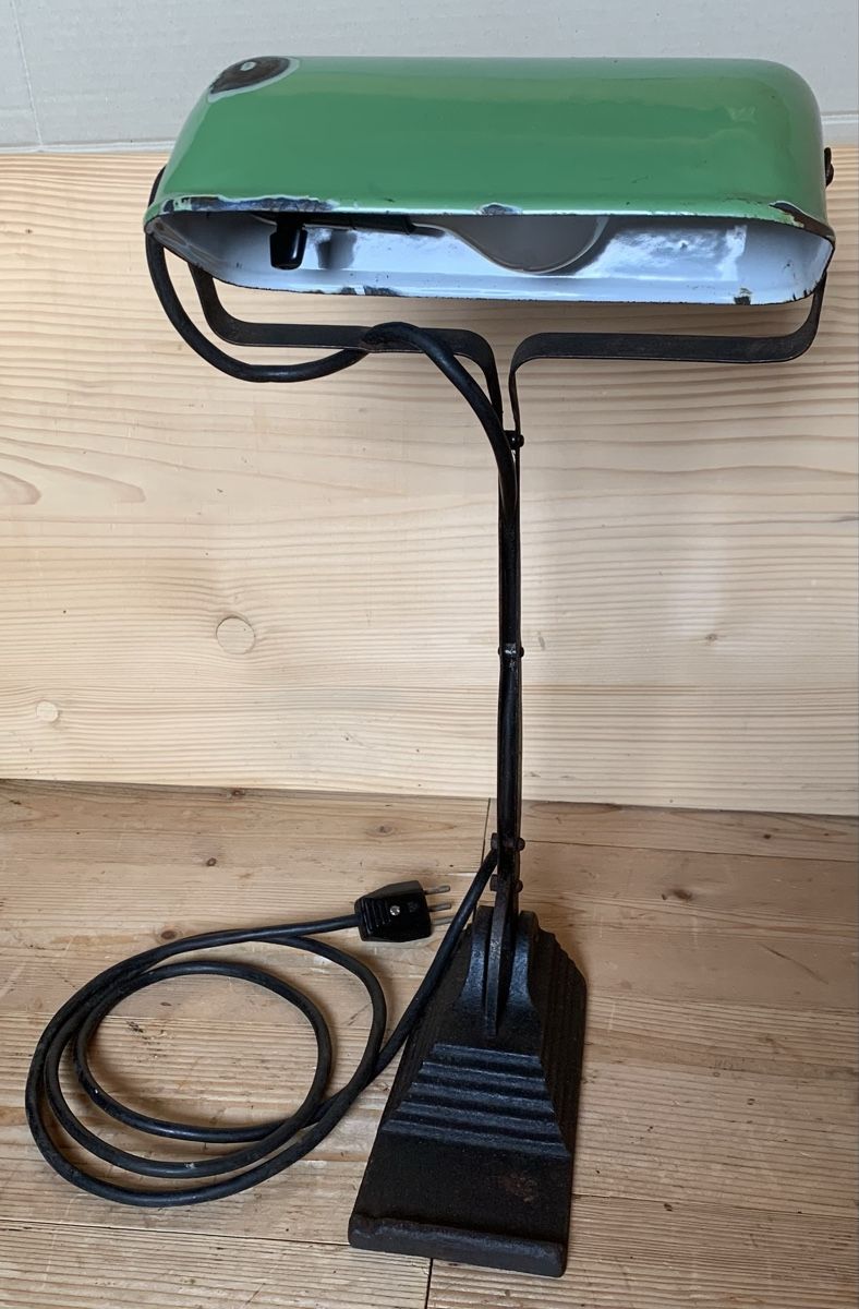 Schweizer Armee Lampade: Tischlampe aus Festung der CH Armee – Usato da Goldingen venduto da Bergler012 1