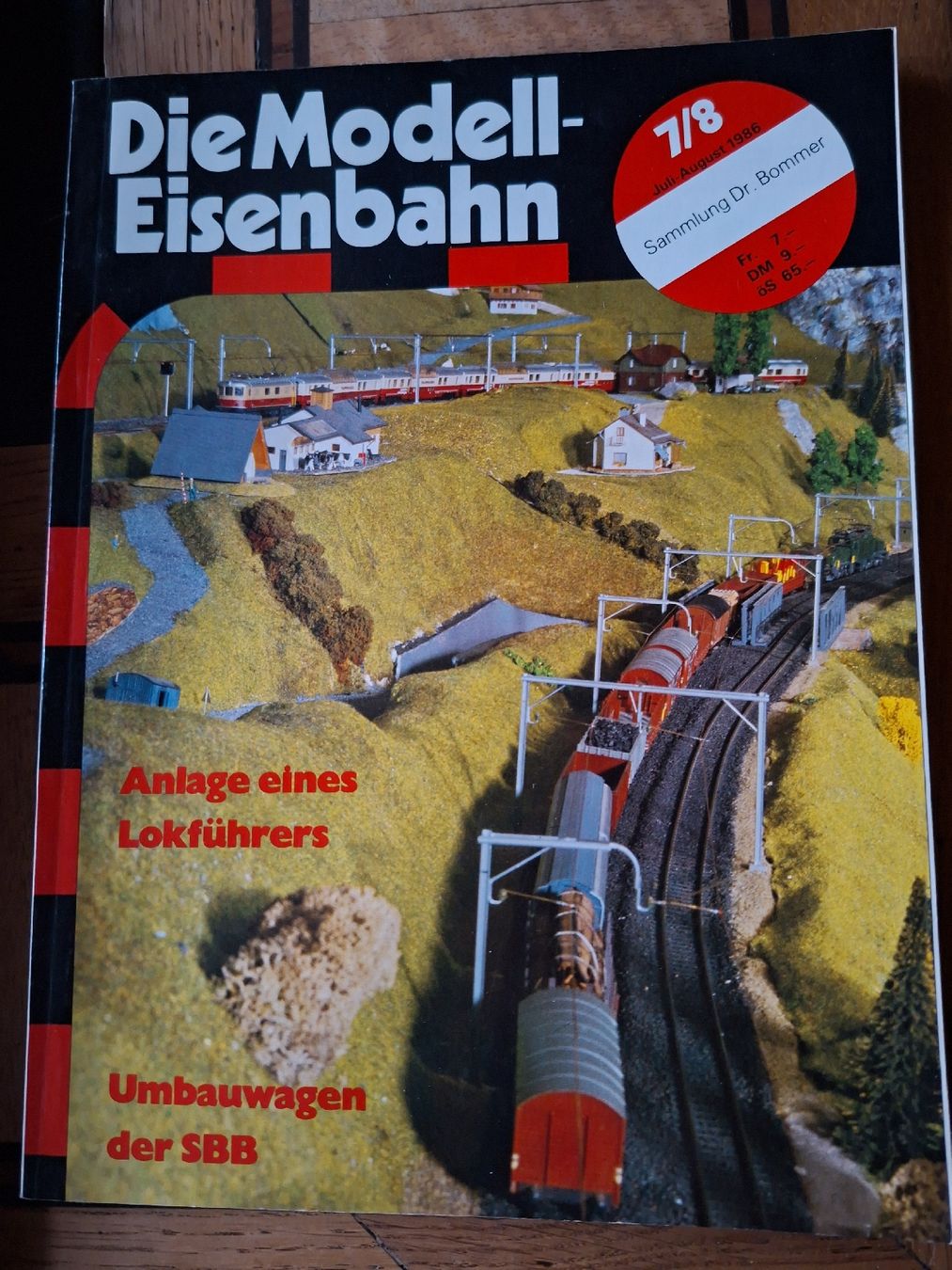 Riviste & Magazine: Modell Eisenbahn Zeitschrift 7/8  1986 – Nuovo (secondo la descrizione) da Lohn-Ammannsegg venduto da schwerti53