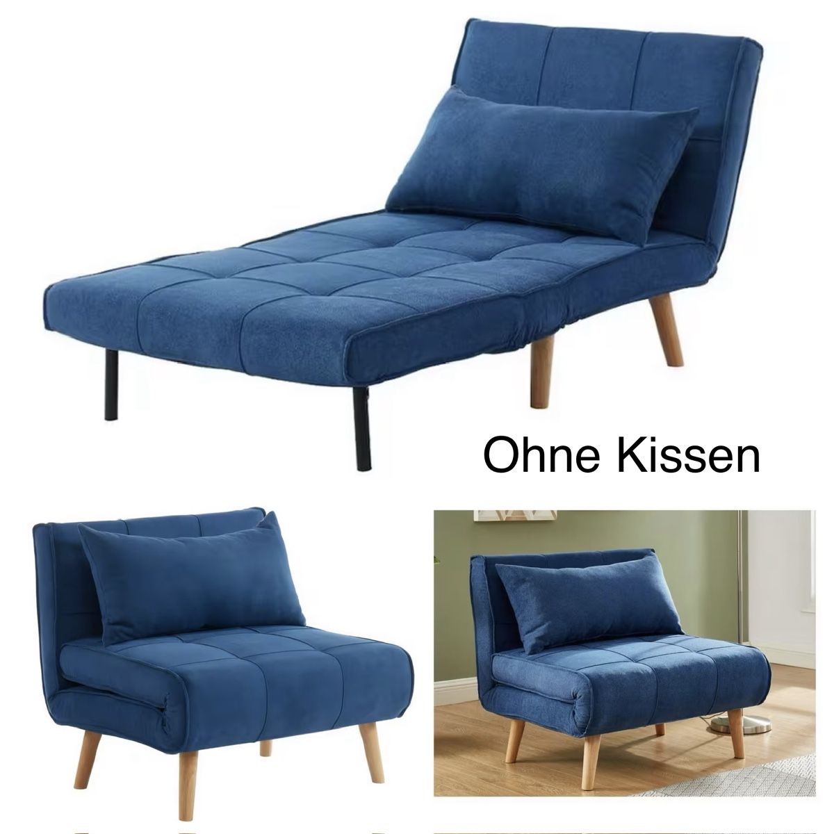 Sessel: Schlafsessel Sofa aufklappbar – Gebraucht aus Rüfenacht BE von lavok