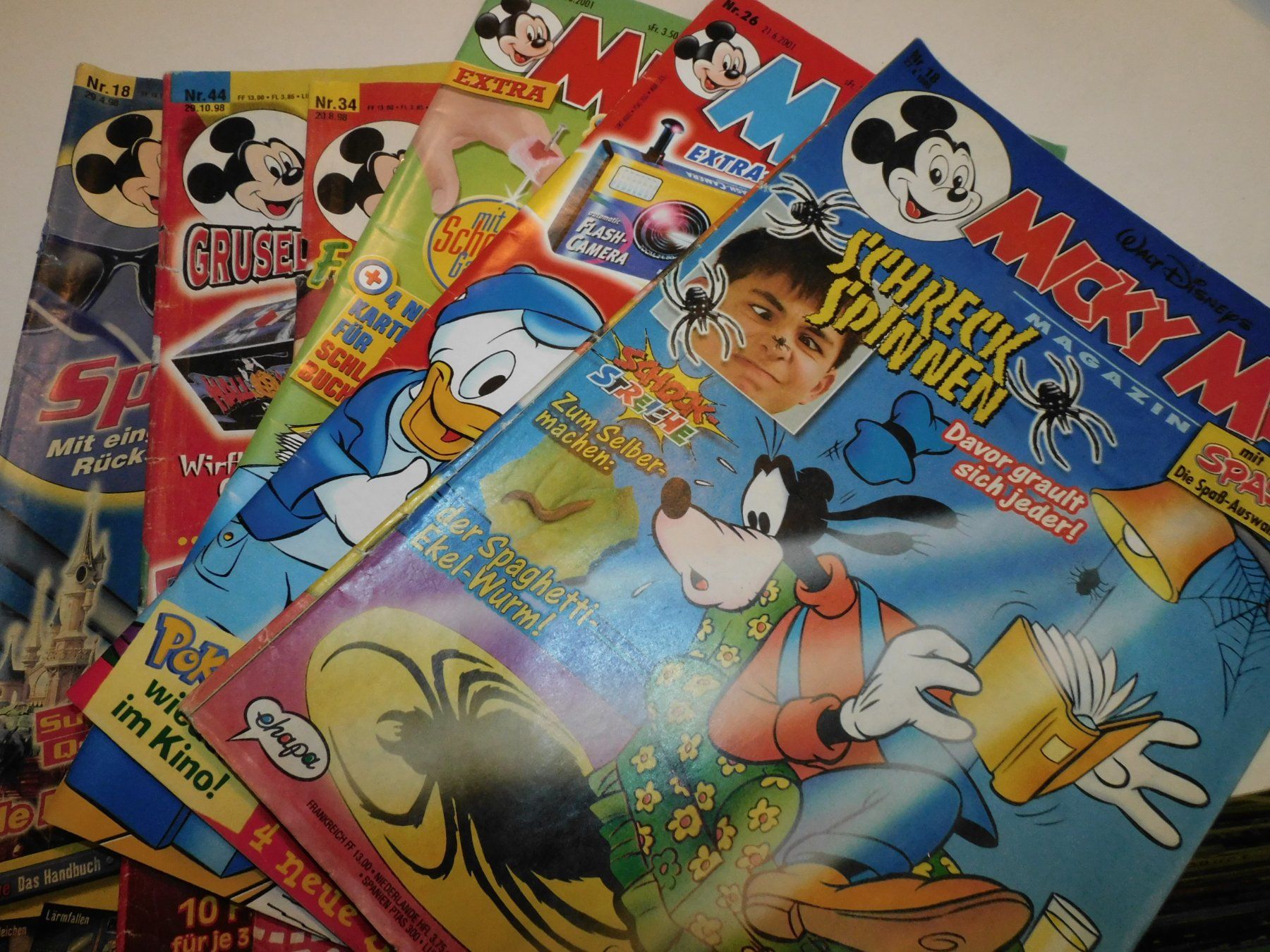 Fumetti: Micky Maus Hefte 8 Hefte div Jahrgänge u Nummern – Usato da Sursee venduto da 76 6